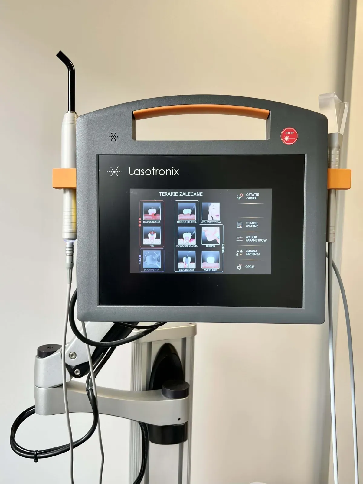 Laser stomatologiczny Lasotronix w PP Dent